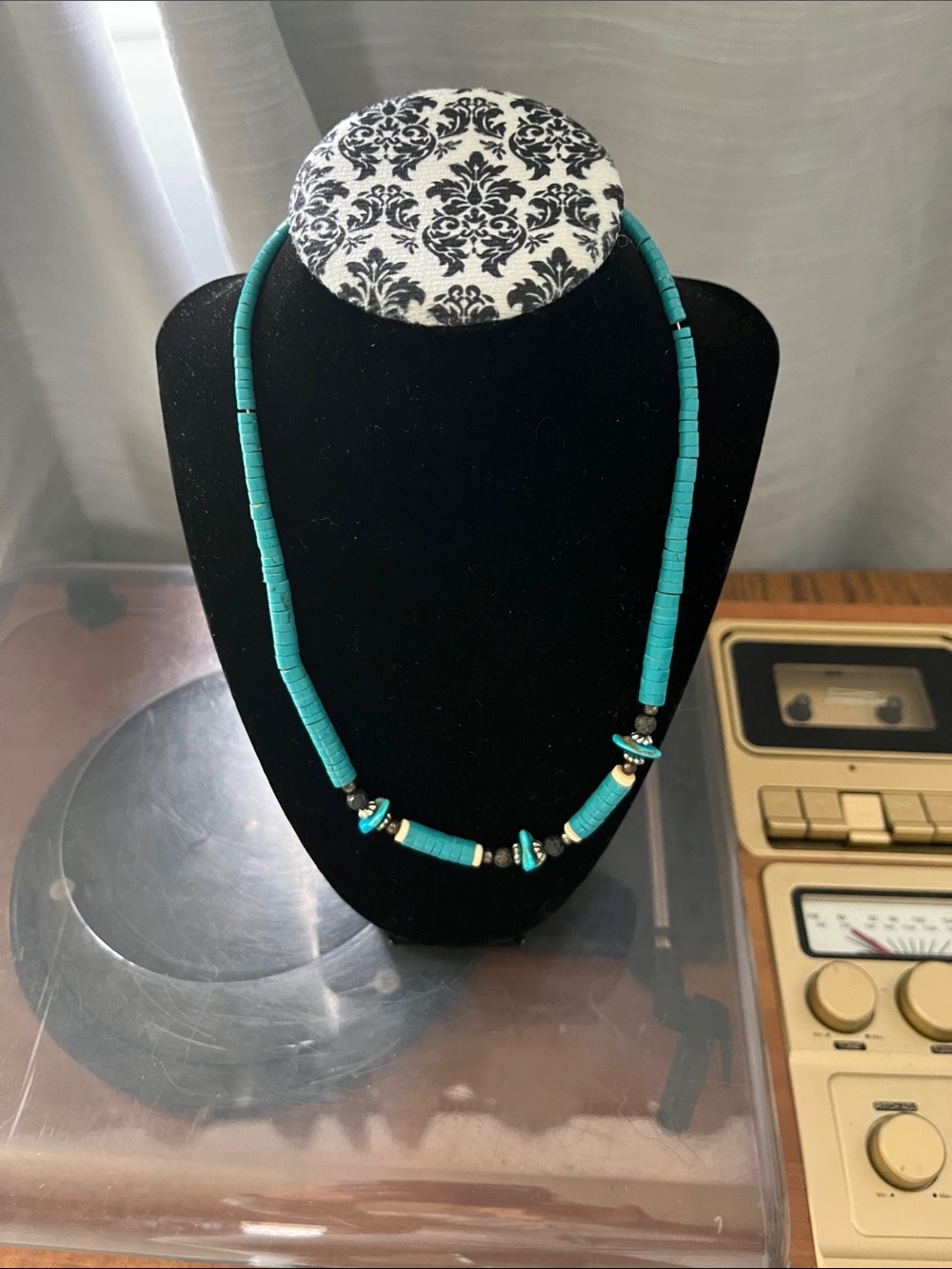 Turquoise Beaded Necklace - Women Jewelry
